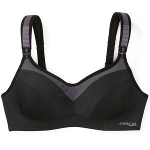 ADORE ME Maho Contour Plus Sport Full Support Wide Adjustable Cross Strap Bra